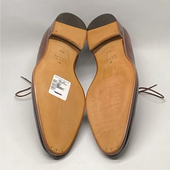 Gucci Leather Lace-Up Derby Shoe size 9.5/us size 10.5 - Picture 13 of 14